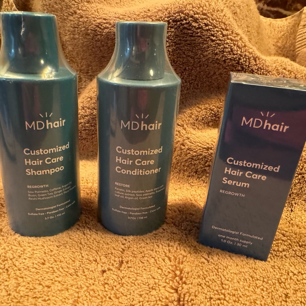 MD HAIR Customized Hair Care Kit for Hair Regrowth
